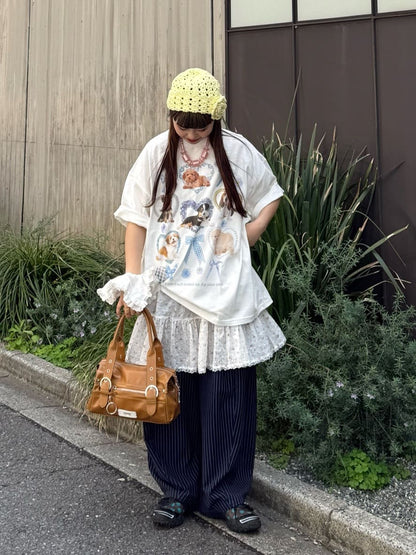 CIAOPANIC 貓貓狗狗大Tee - Image 32