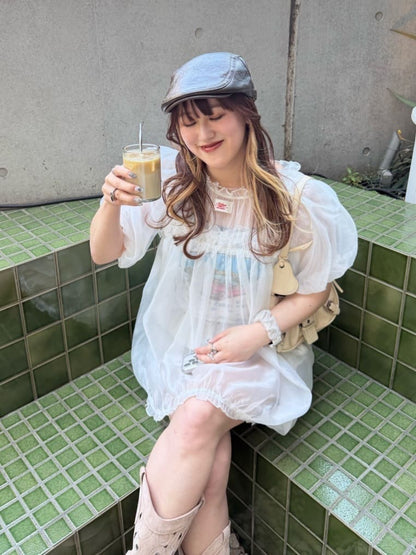 w closet 歐根紗 blouse - Image 25