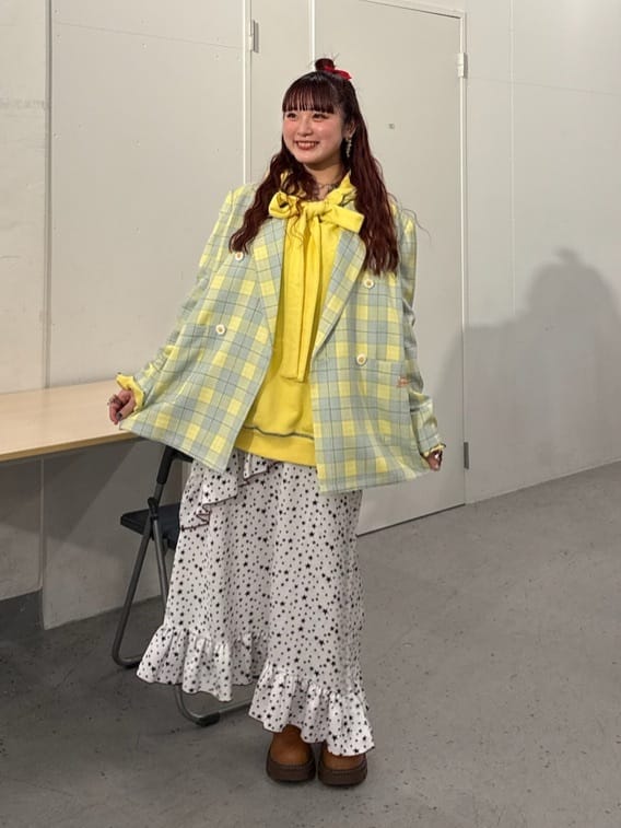 HELLO.SANFRANCISCO 花花紐扣格紋外套 - Image 32