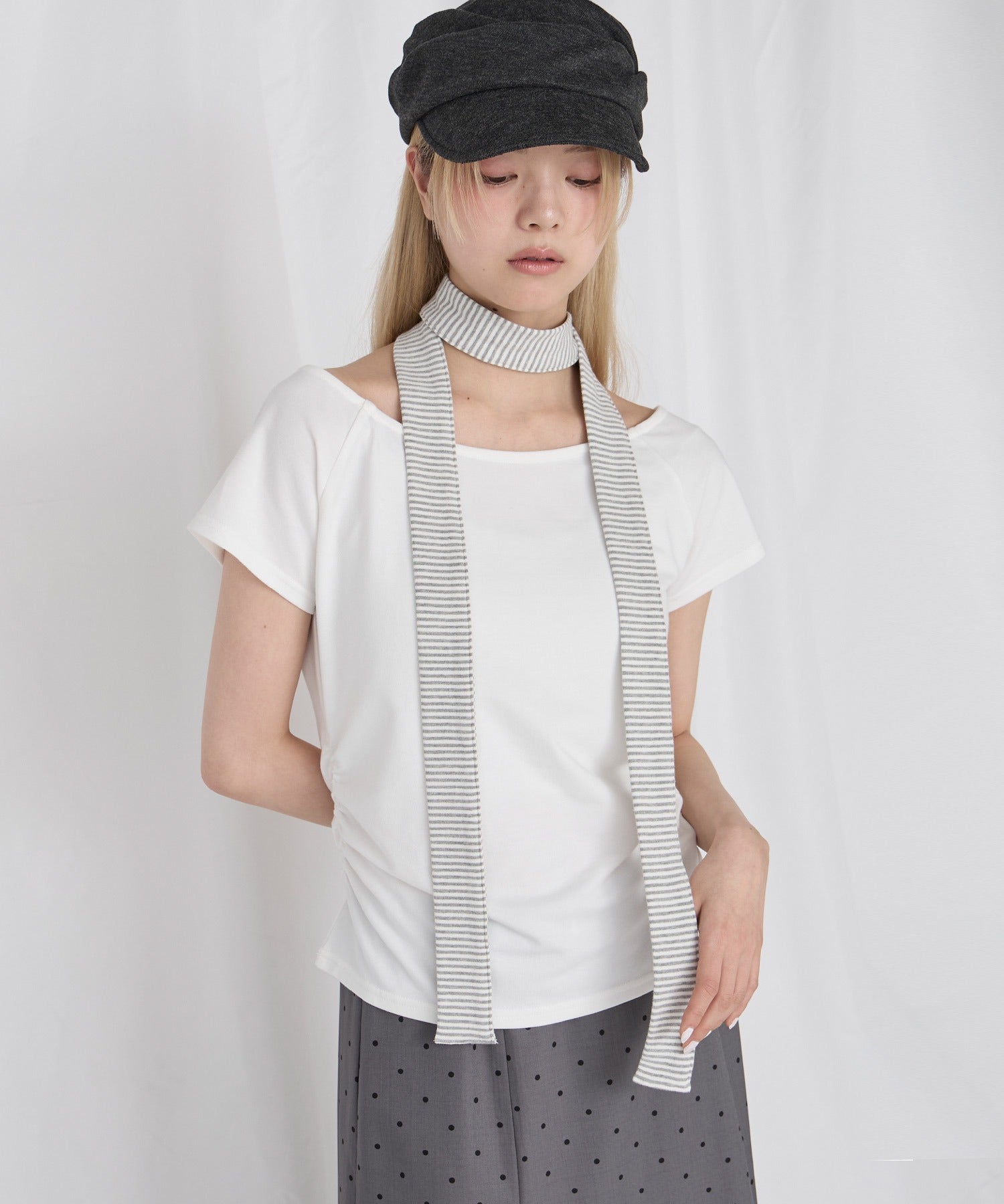 unblend scarf + tshirt set - Image 1