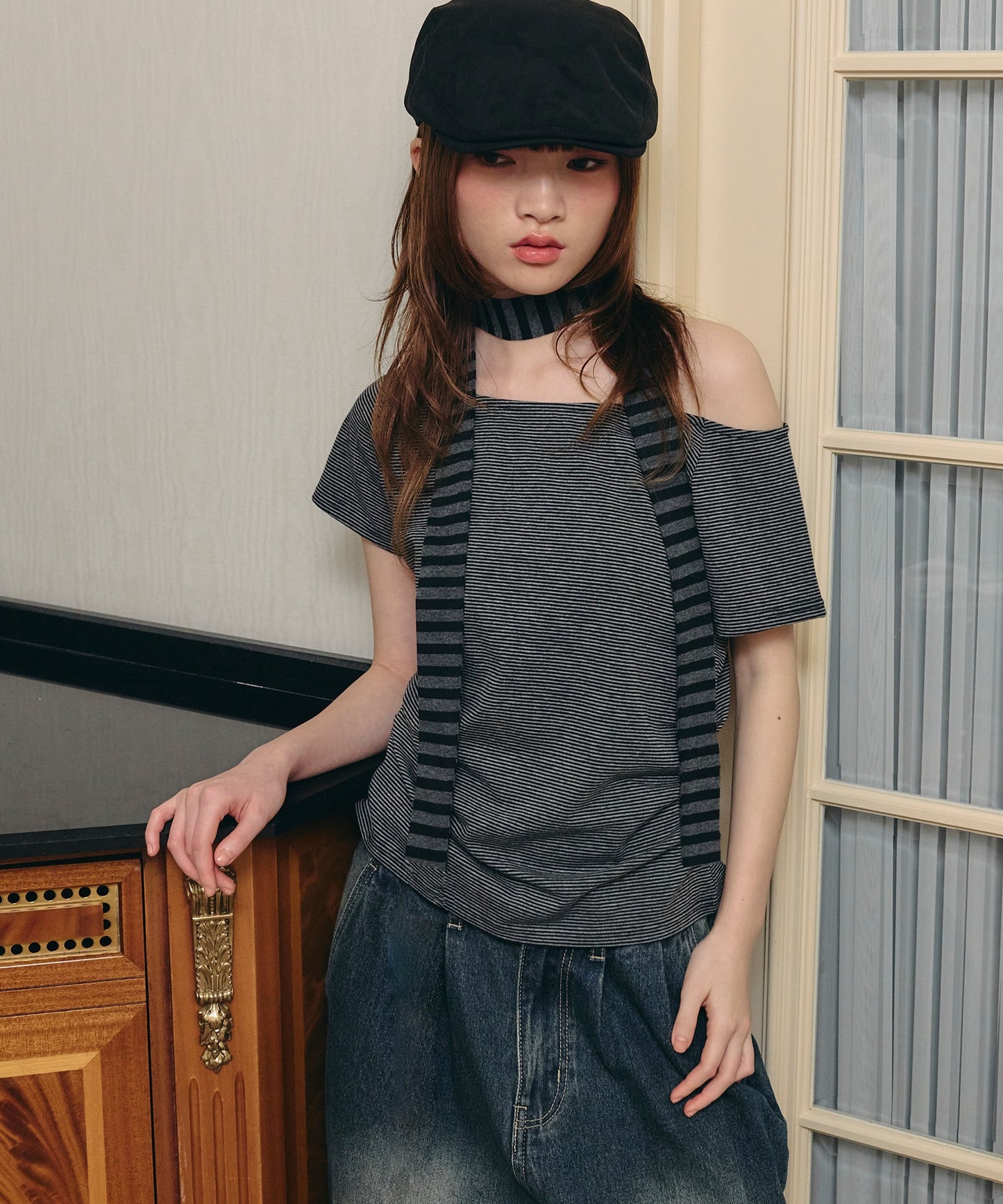 unblend scarf + tshirt set - Image 5