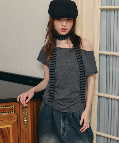 unblend scarf + tshirt set - Image 5