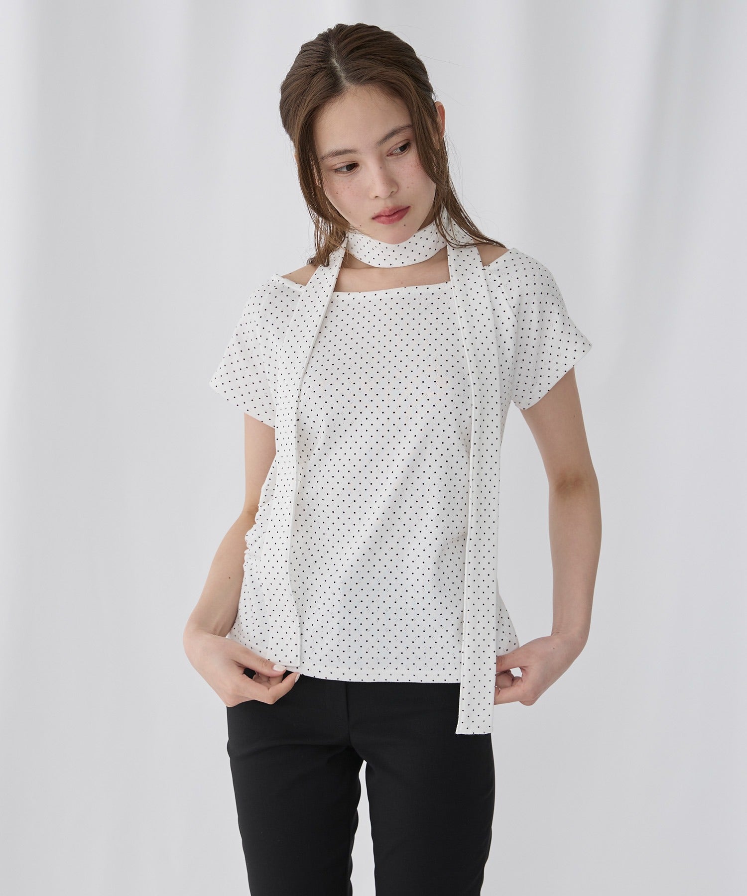 unblend scarf + tshirt set - Image 75