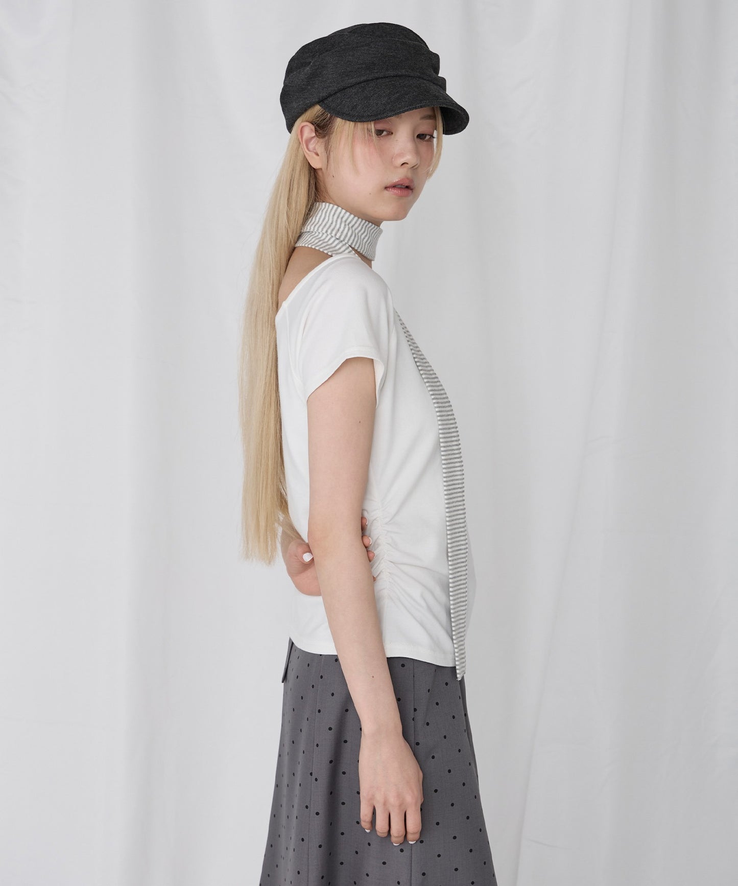 unblend scarf + tshirt set - Image 86