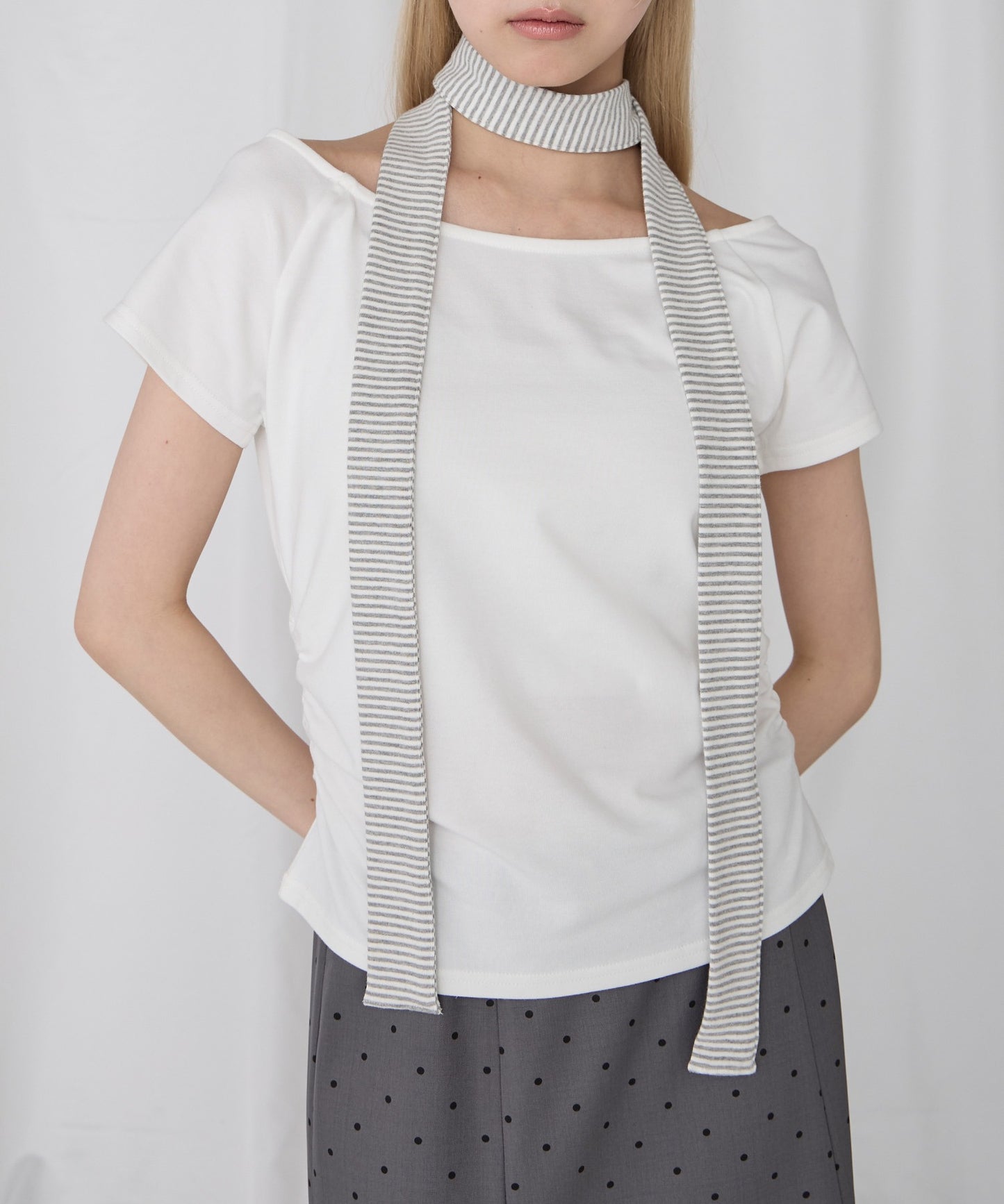 unblend scarf + tshirt set - Image 90