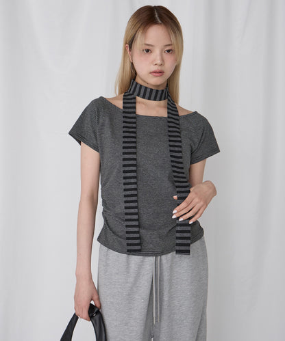 unblend scarf + tshirt set - Image 47