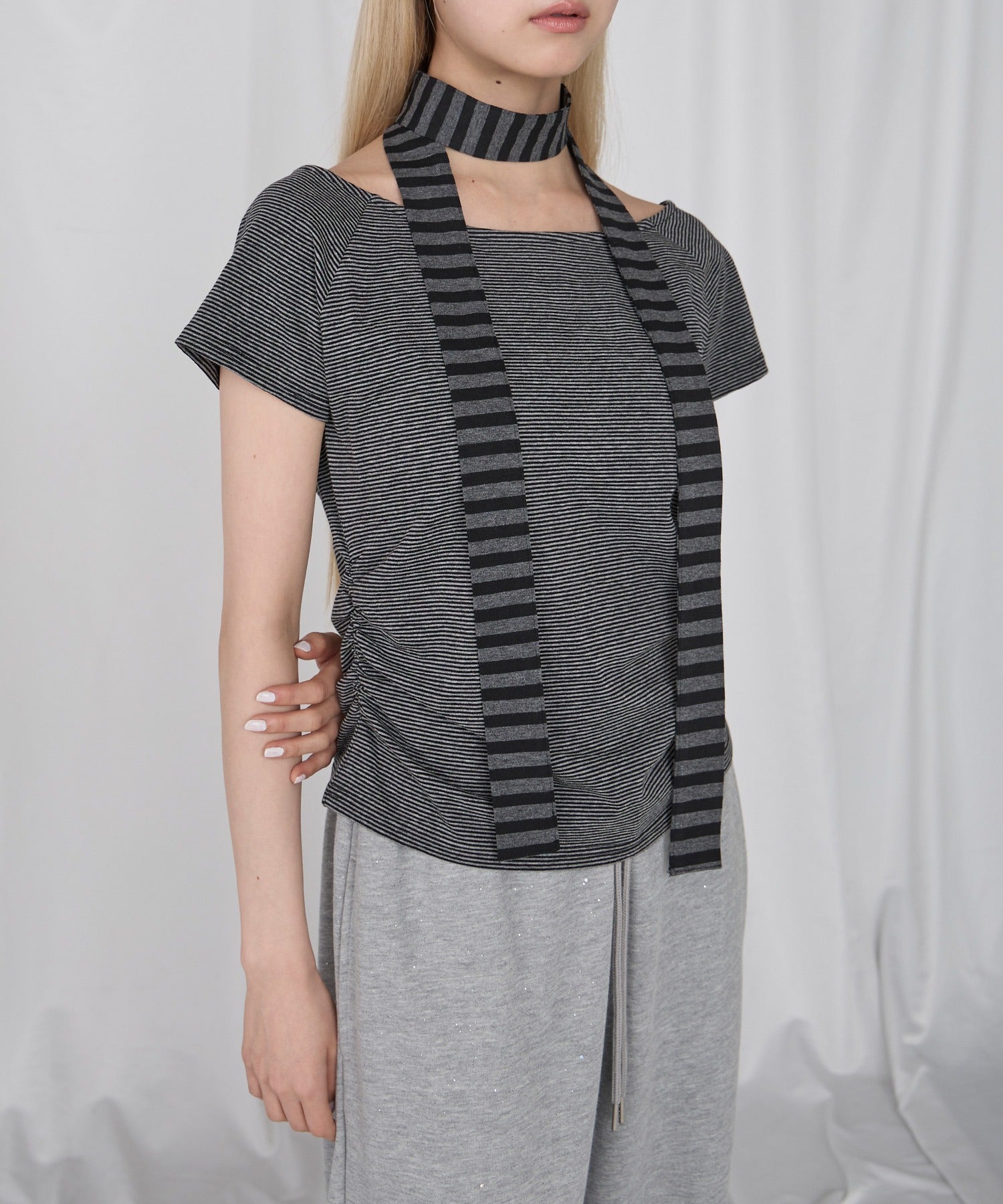 unblend scarf + tshirt set - Image 48