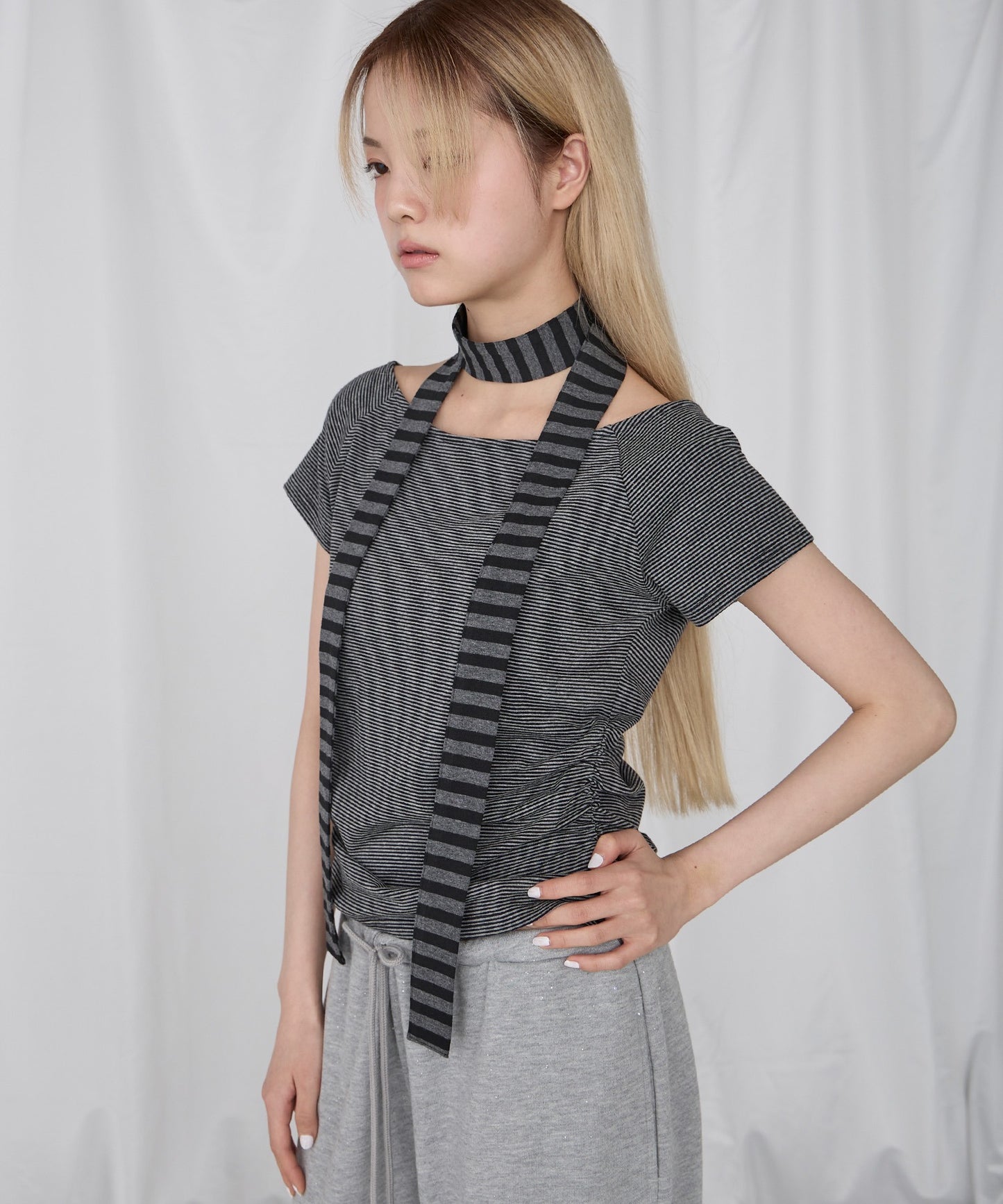 unblend scarf + tshirt set - Image 49