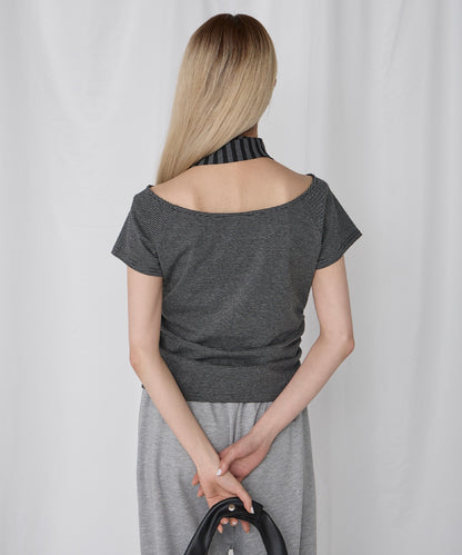 unblend scarf + tshirt set - Image 53