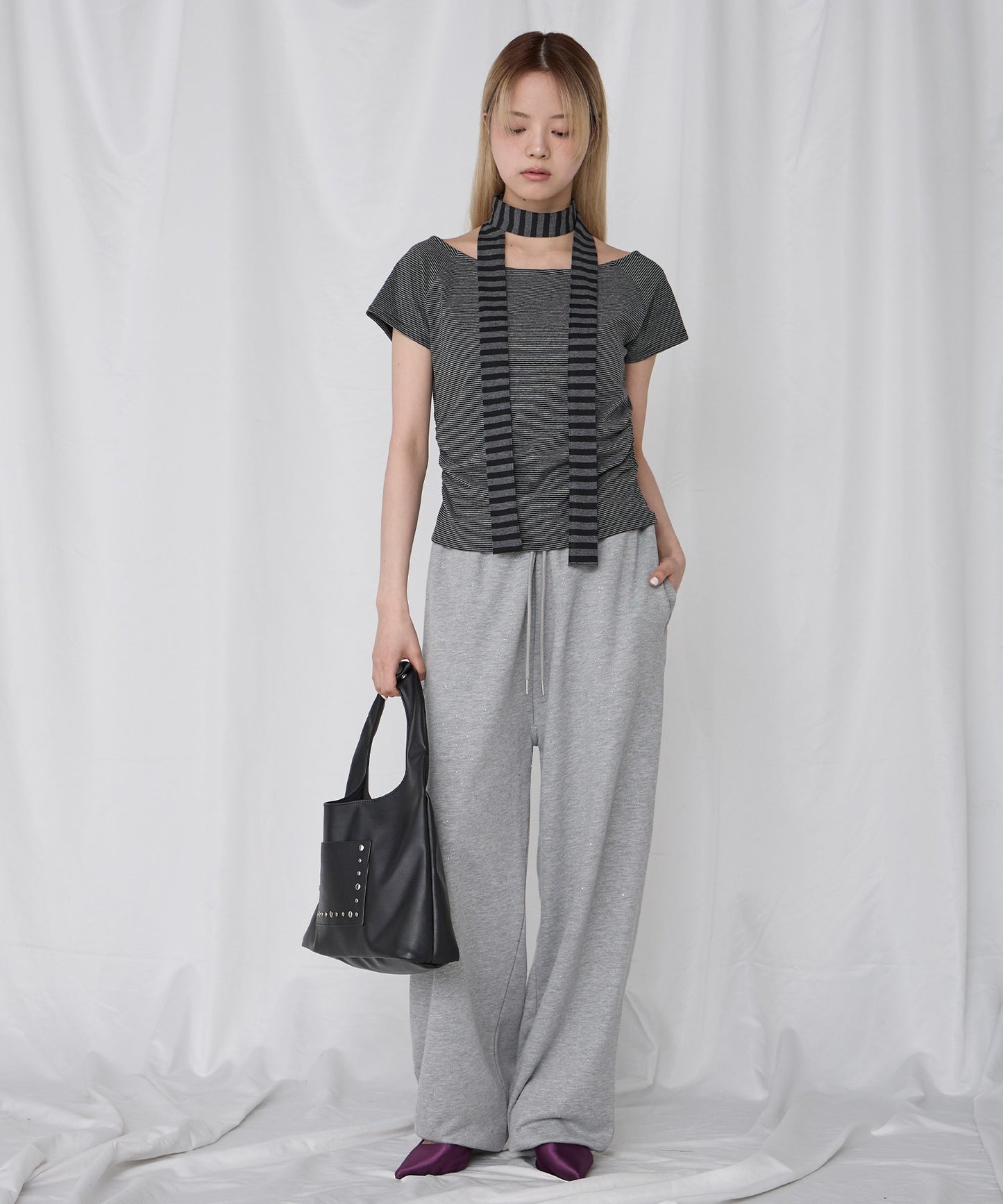 unblend scarf + tshirt set - Image 54