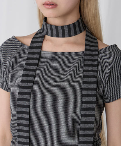 unblend scarf + tshirt set - Image 111