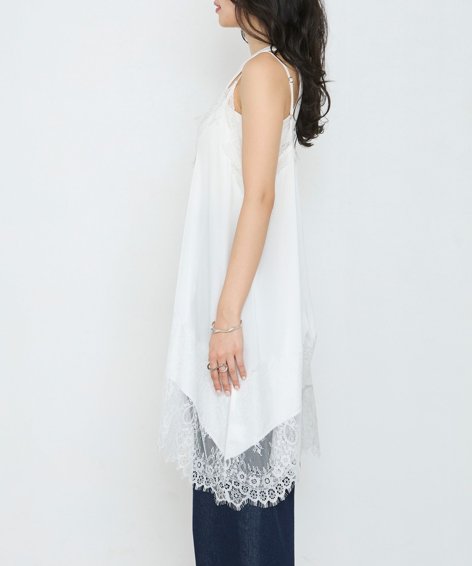 forksy. 緞面Lace吊帶背心 - Image 27