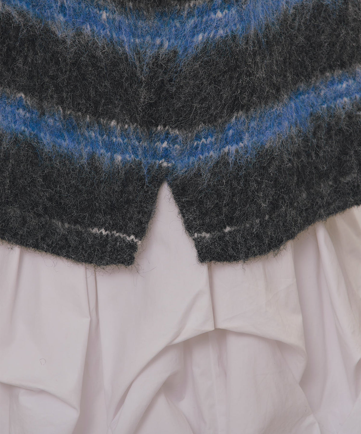loin nuit striped pattern button knit - Image 40