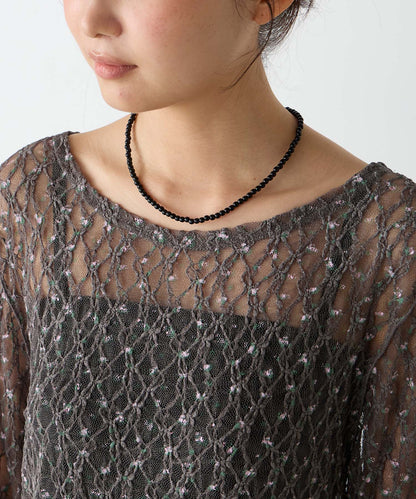 forksy 必入碎花/波點Sheer Lace Top - Image 75