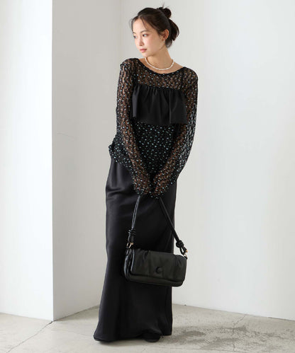 forksy 必入碎花/波點Sheer Lace Top - Image 61