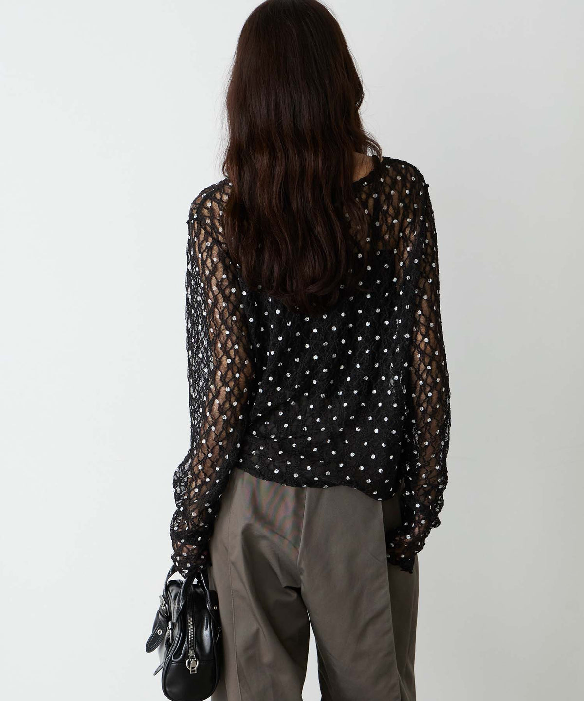 forksy 必入碎花/波點Sheer Lace Top - Image 27