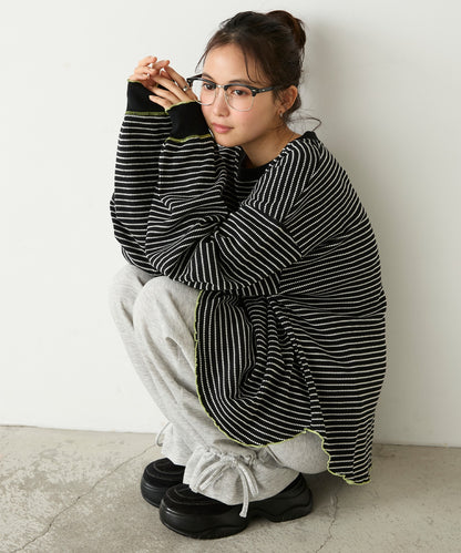 forksy. Oversized Waffle Tee - Image 3