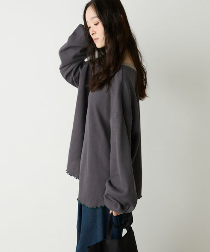 forksy. Oversized Waffle Tee - Image 65