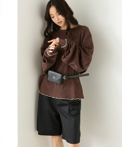 forksy. Oversized Waffle Tee - Image 73
