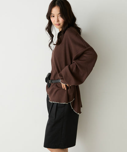 forksy. Oversized Waffle Tee - Image 76