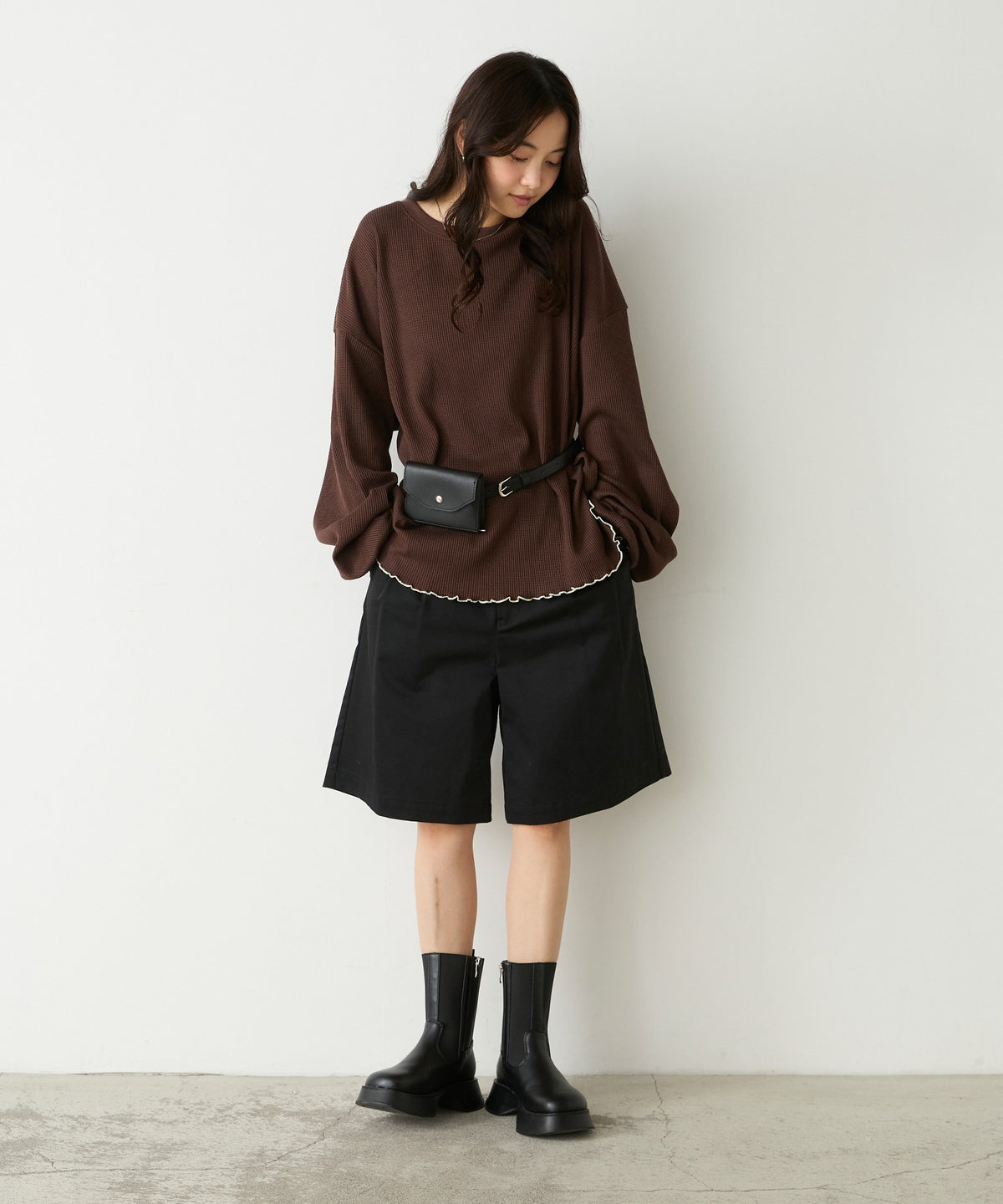 forksy. Oversized Waffle Tee - Image 79