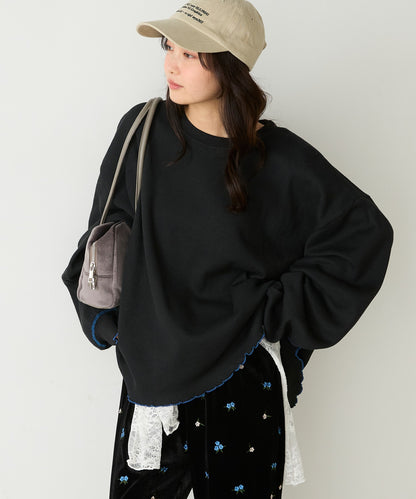forksy. Oversized Waffle Tee - Image 38