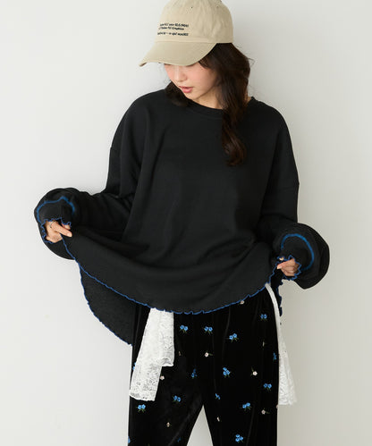 forksy. Oversized Waffle Tee - Image 39