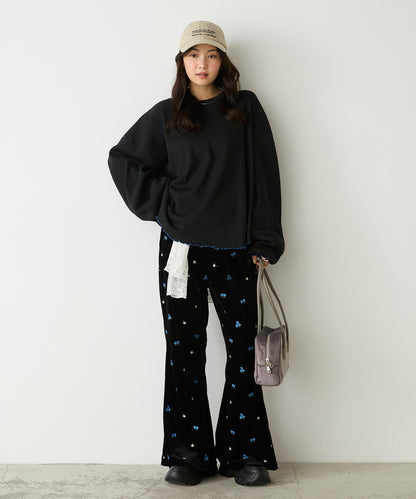 forksy. Oversized Waffle Tee - Image 44