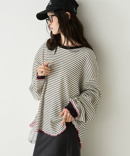 forksy. Oversized Waffle Tee - Image 15