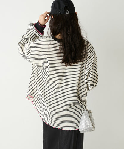 forksy. Oversized Waffle Tee - Image 18
