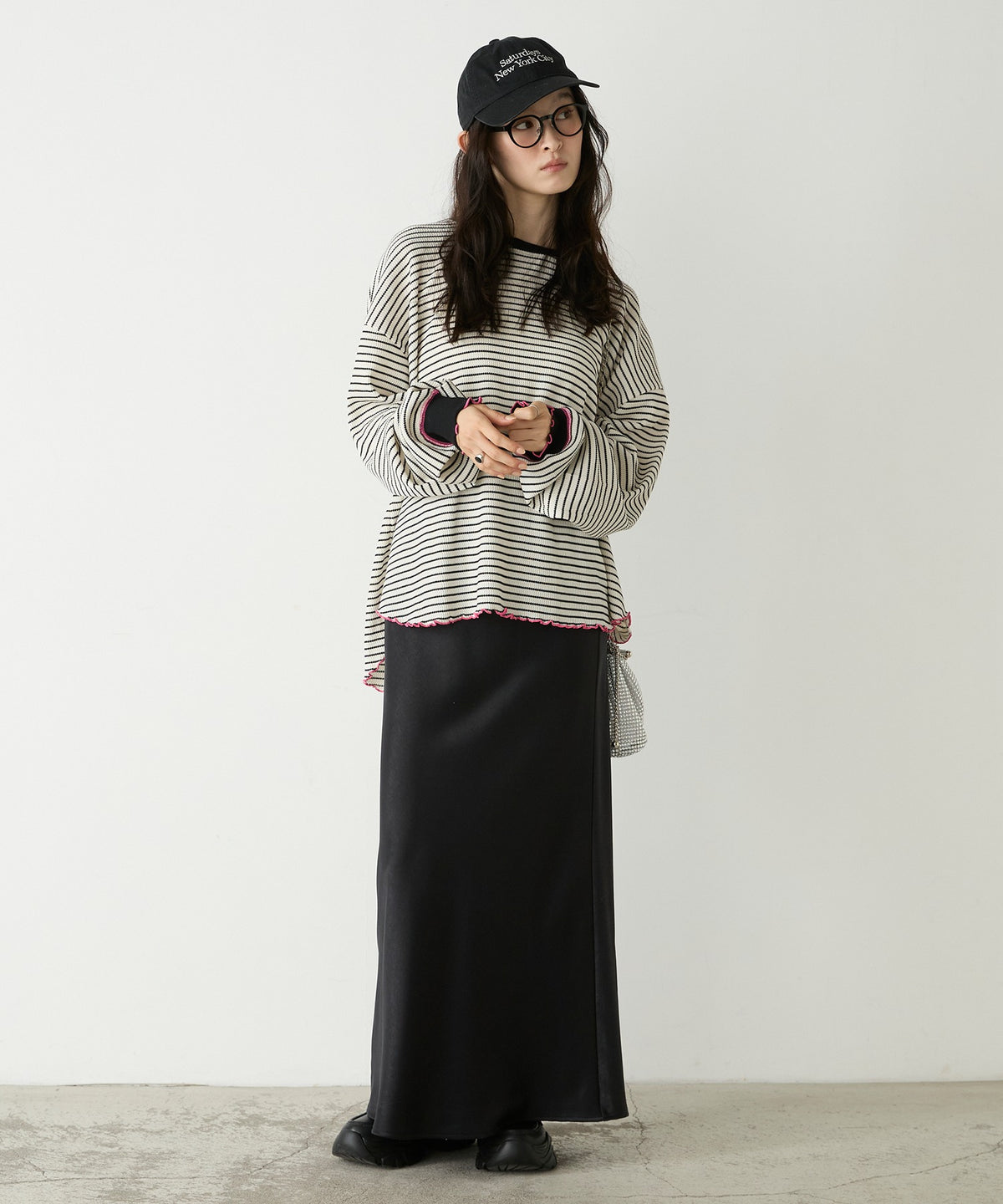 forksy. Oversized Waffle Tee - Image 21