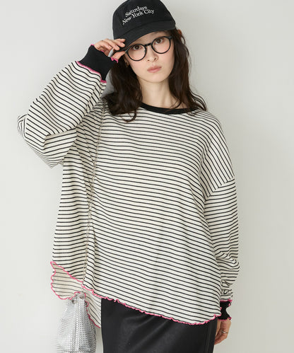 forksy. Oversized Waffle Tee - Image 22