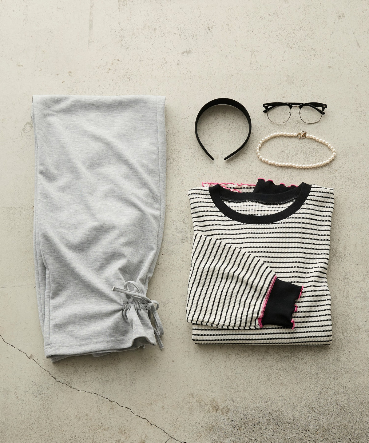 forksy. Oversized Waffle Tee - Image 11