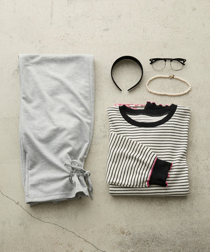 forksy. Oversized Waffle Tee - Image 11