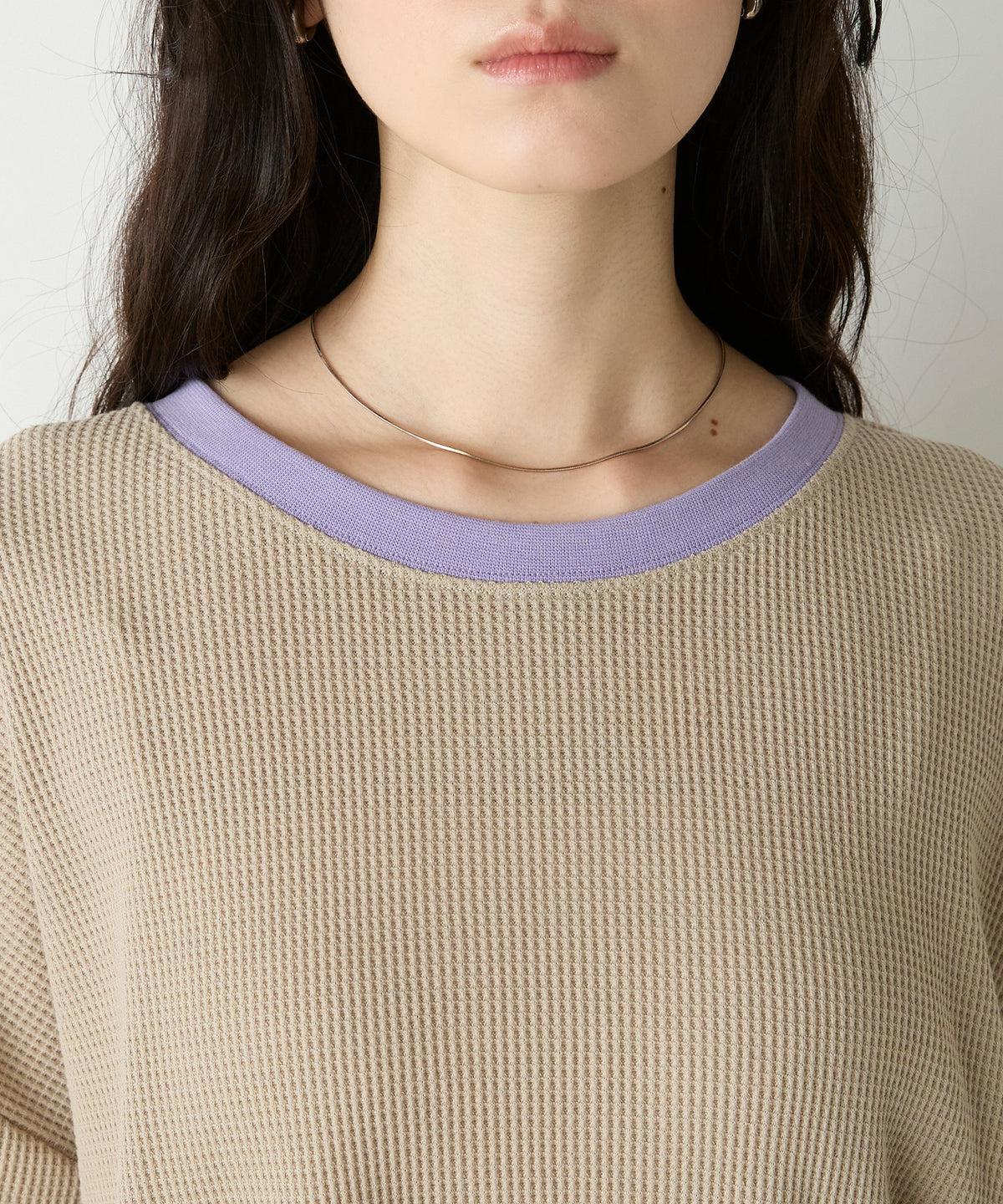forksy. Oversized Waffle Tee - Image 93