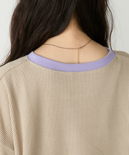 forksy. Oversized Waffle Tee - Image 101