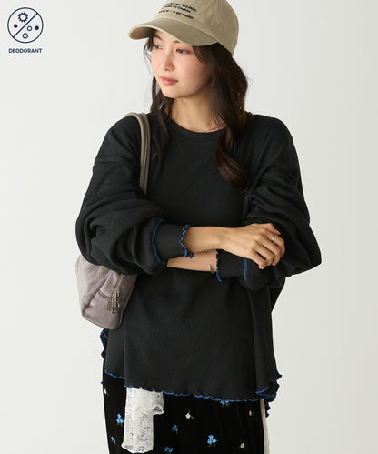 forksy. Oversized Waffle Tee - Image 33