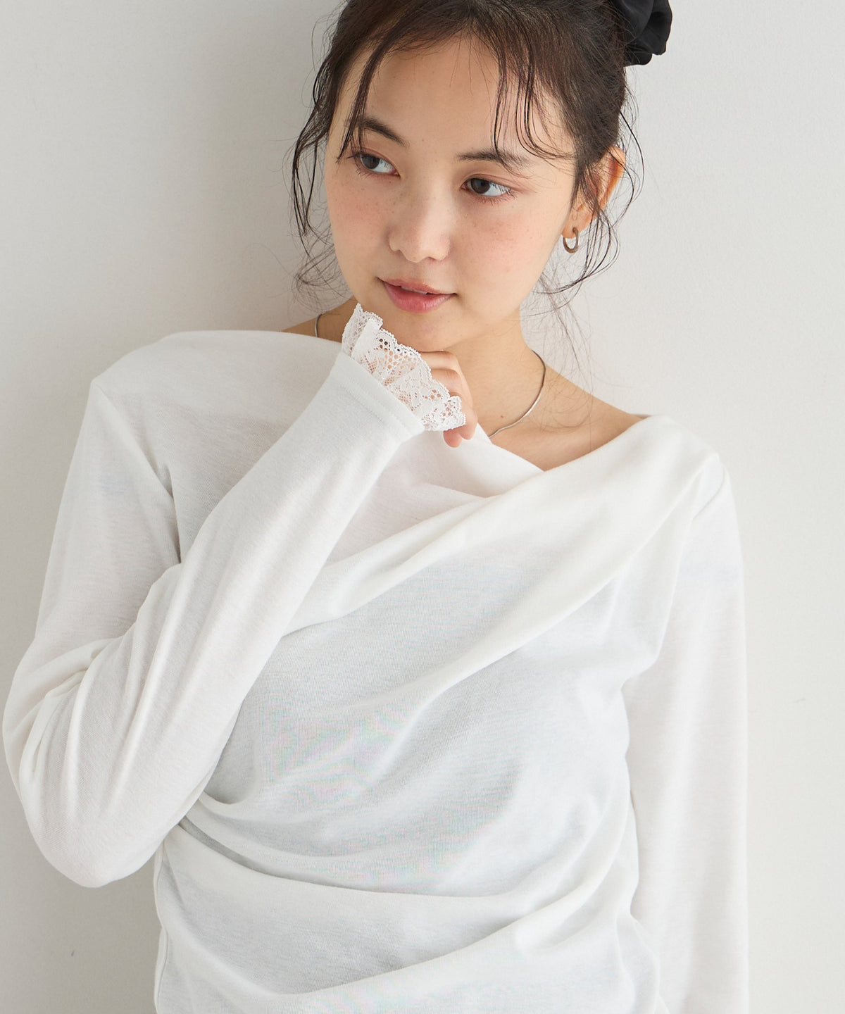 forksy. 垂墜領Lace袖口Top - Image 10