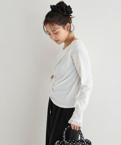 forksy. 垂墜領Lace袖口Top - Image 16