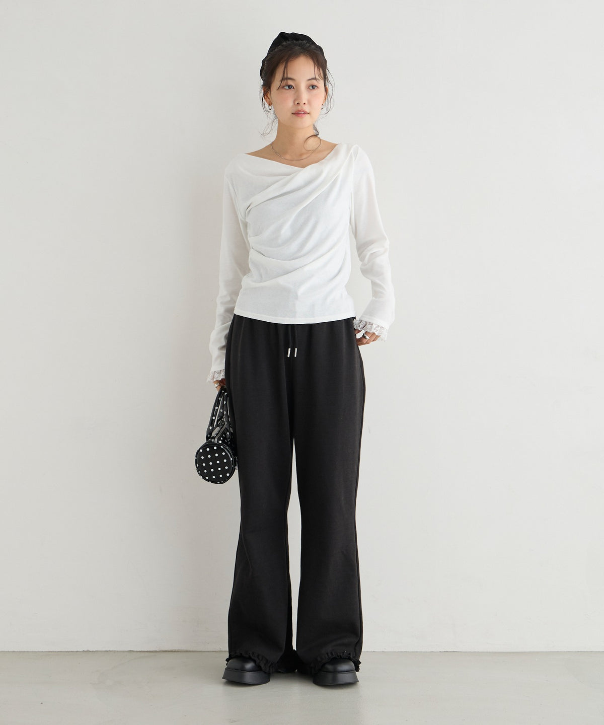 forksy. 垂墜領Lace袖口Top - Image 18
