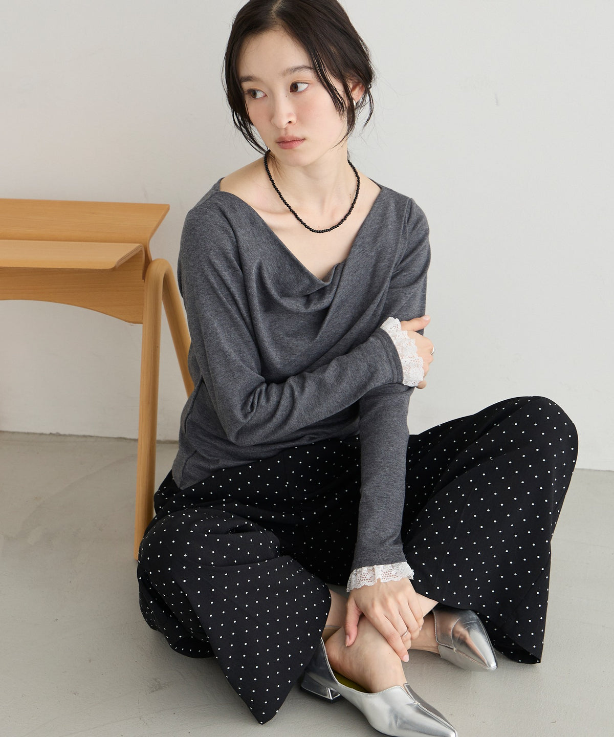forksy. 垂墜領Lace袖口Top - Image 29