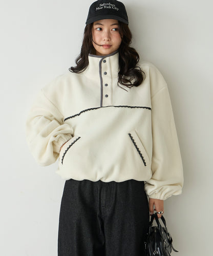 forksy. lace fleece pullover - Image 23