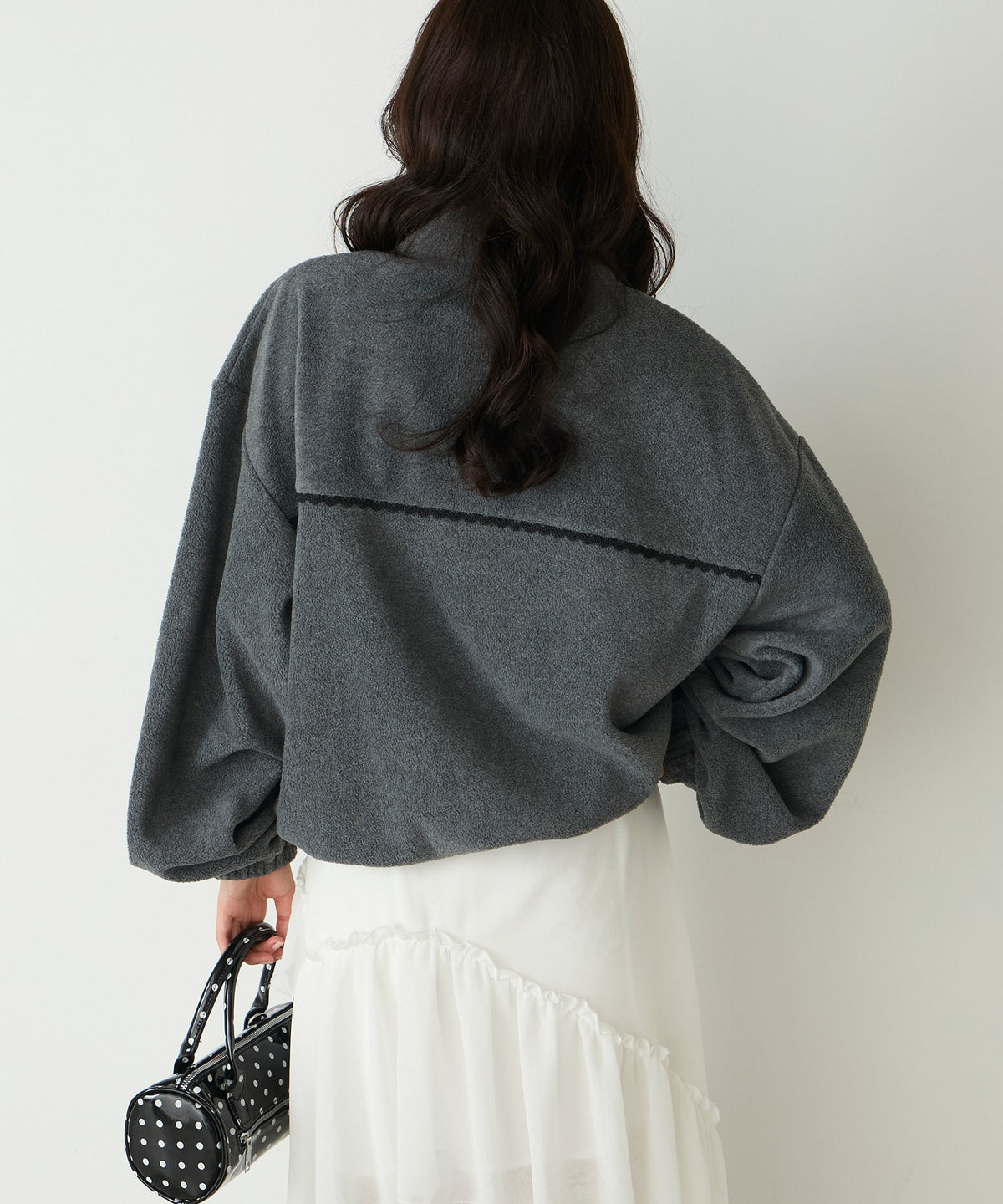 forksy. lace fleece pullover - Image 18