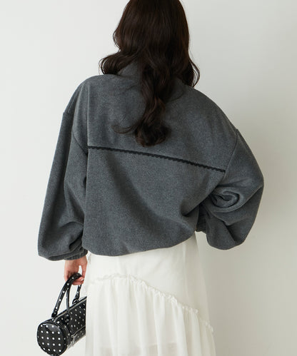 forksy. lace fleece pullover - Image 18