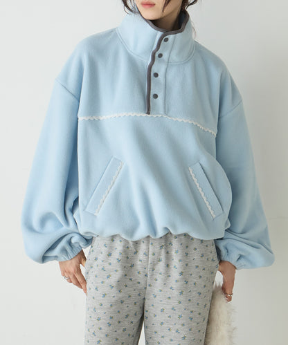forksy. lace fleece pullover - Image 31