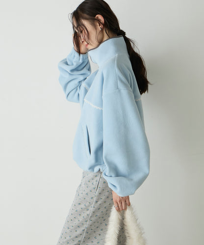 forksy. lace fleece pullover - Image 32