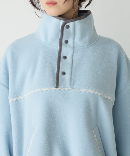 forksy. lace fleece pullover - Image 37