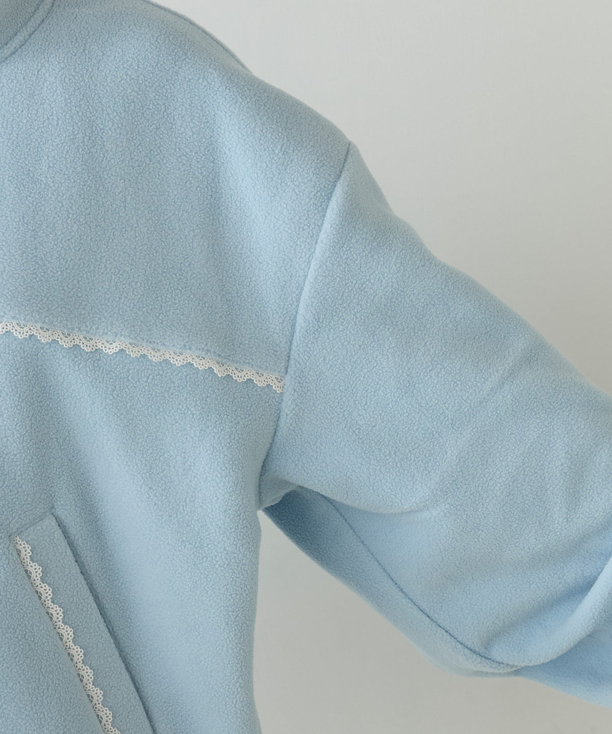 forksy. lace fleece pullover - Image 41