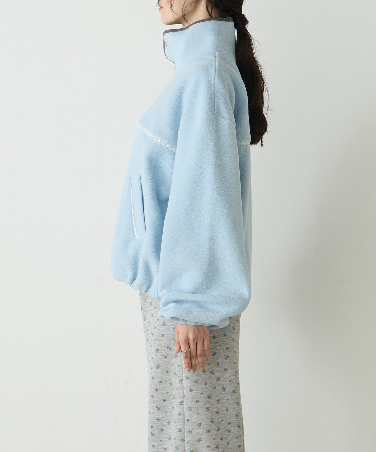 forksy. lace fleece pullover - Image 44