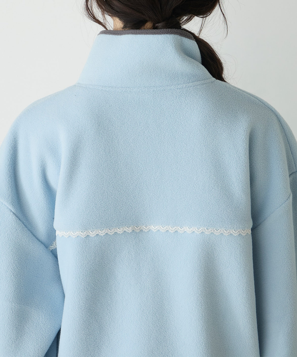 forksy. lace fleece pullover - Image 46